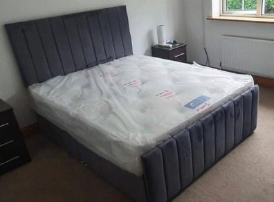 Double Bumber Bed Frame and Mattress