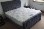 Brand New double size 4ft6 Bumber Bed frame and Mattress