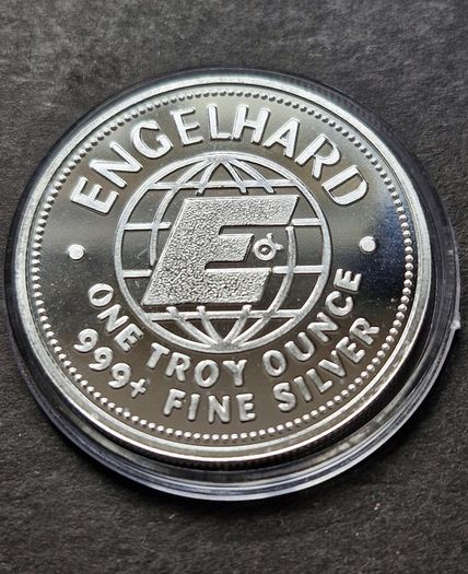 United States Proof Silver 1 Oz - Engelhard The American Prospector .999