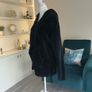 Black Snaggle Ladies Hooded Fleece from Mountain Warehouse Image 8