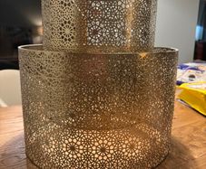 Pendant lamp shade Moroccan style