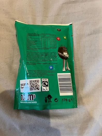 M&Ms minis chocolate