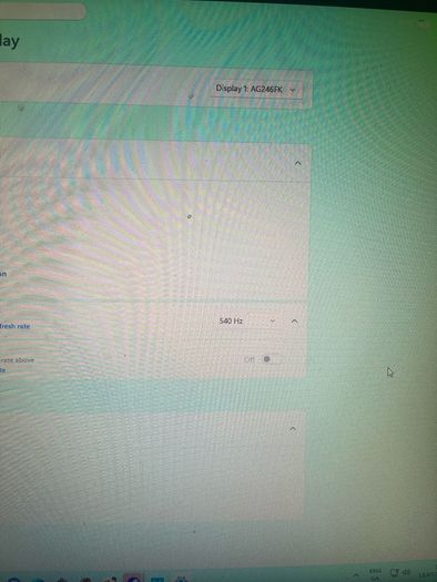 540hz 1080p monitor