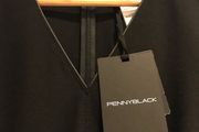 Penny Black dress (brand new, size M) leather details