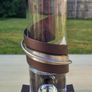 Clear Glass Cylinder Vase Image 2