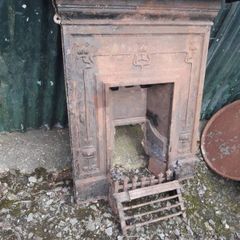 old style fire place