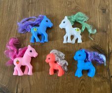 5 Vintage Pony Kids Toys / Figures