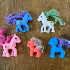 5 Vintage Pony Kids Toys / Figures