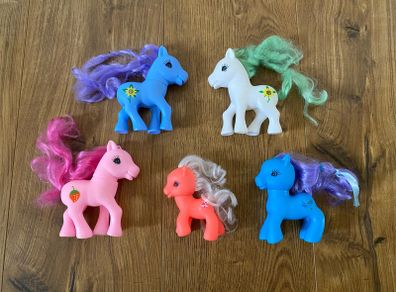 5 Vintage Pony Kids Toys / Figures