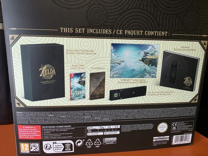 Zelda Tears Of The Kingdom Collectors Edition
