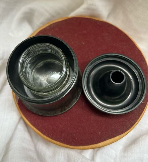 Art Deco Bakelite Desk Top Inkwell