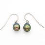 Natural Pearls Sterling Silver Earrings Image 2