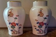 Vintage pair of "Oriental Prunus" by Arklow vases