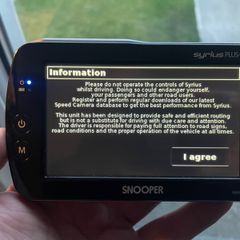 Sat Nav For Sale (Snooper Syrius Plus)