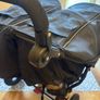 Double Out and About Buggy with Raincover + Storksak Stroller Organiser + pair buggy bag clip attachments + hand warmer Image 10