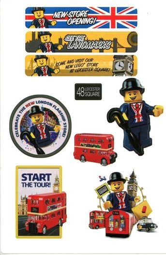 Lego Lester Minifigure - London Leicester Square Limited Edition Exclusive 258 of 275 Plus extras EXTREMELY RARE
