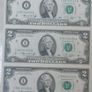 uncut sheet usa 2 dollar Image 2