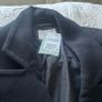 H&M Black Oversized Coat Medium BNWT Image 2