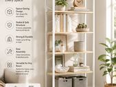 6-Tier Narrow Bookcase