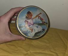 1950's Edward Sharp and Sons Toffee Tin - Maidstone England