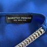Elegant Cobalt Blue sleeveless Dress with Silver Embellished Neckline from Dorothy Perkins Image 2