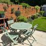 Outdoor dining table and chairs Image 3