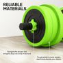 20kg Four-In-One Adjustable Weight Dumbbells Set, Barbell, Kettlebell, Push Up Stand - Green Image 5