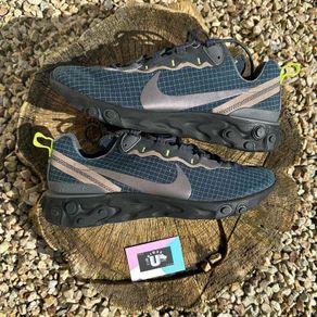 Premium Nike React Element 55 Deep Green