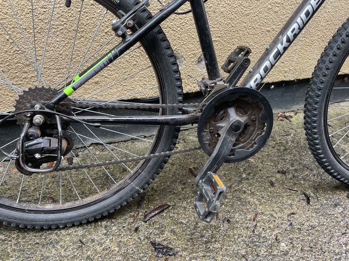 mountain bikes