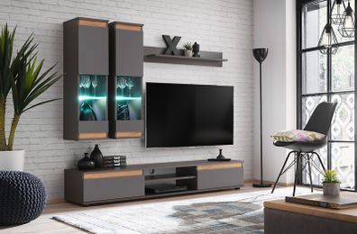 NEW beautiful Tv Unit Set + LED lights