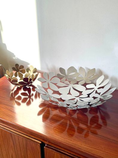 Vintage Ikea Brass Stockholm Fruit Bowl, Monica Mulder, Scandinavian
