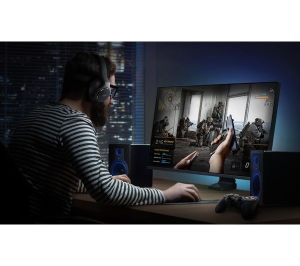 SAMSUNG Space Quad HD 32" LED Monitor - Black (Two Available)
