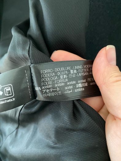 Zara Casual Double Breasted Pea Coat