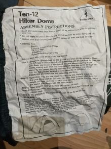 camping tent and chairs