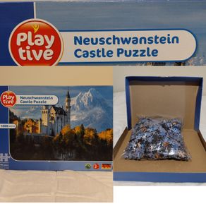 Neuschwanstein Castle 1000 Piece Jigsaw Puzzle