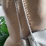 ALDO grey with silver chain shoulder straps bag Image 8