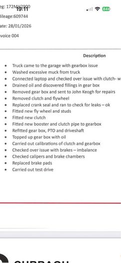 Volvo 500 construction spec