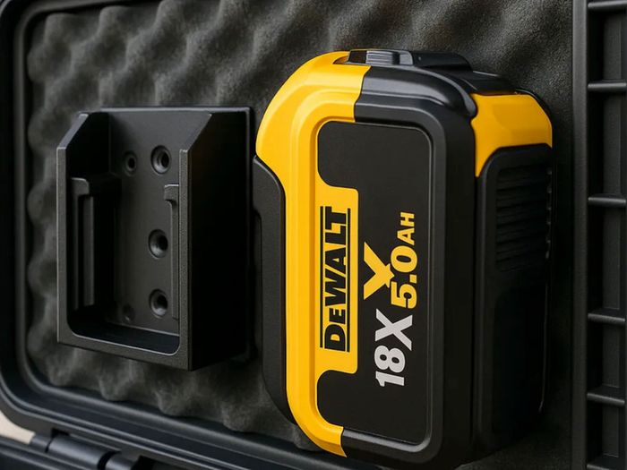 DeWalt Battery Holder Compact Wall Mount DeWalt 20V/18V XR