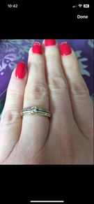 Diamond Ring - Yellow and white gold