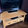 Solid wood TV Stand and Side Table Image 3
