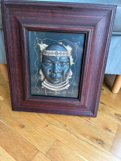 2 African Wall Decorations.