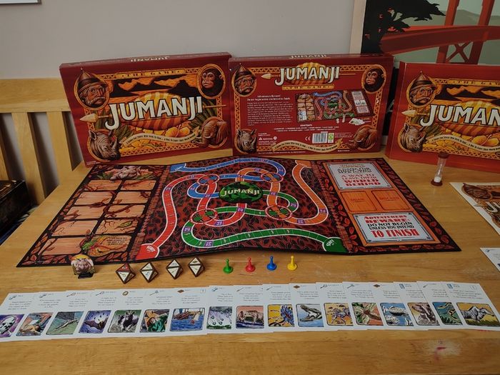 Jumanji ! The Board Game ! Complete ! by Columbia Pictures !