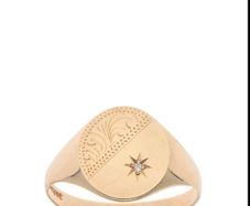 9ct Gold signet ring Mint condition - Confirmation