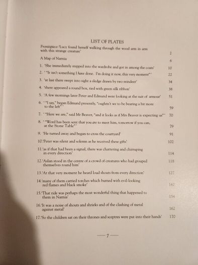 The Chronicals Of Narnia Compilation.  2 Books In Presentation Folder. Large Volume Hardback In Very Good Condition.