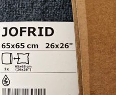 cushion covers new 65x65cm or 26x26" navy