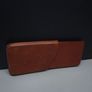 Vintage Brown Leather Tobacco / Cigarette Case Slim Pull Out Design Image 2