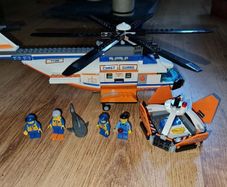 Lego City 7738 Coast Guard Helicopter & Life Raft