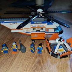 Lego City 7738 Coast Guard Helicopter & Life Raft