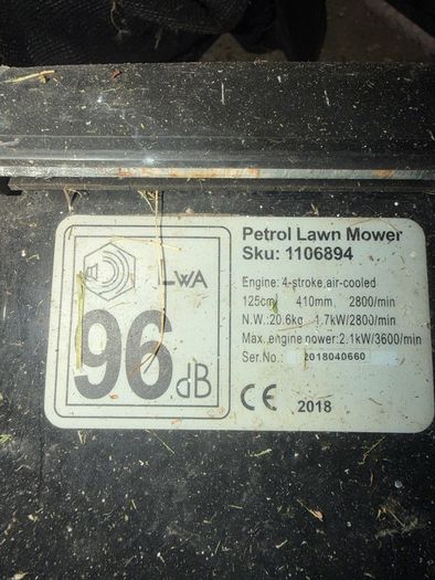 Pro Lawn Petrol Lawnmower