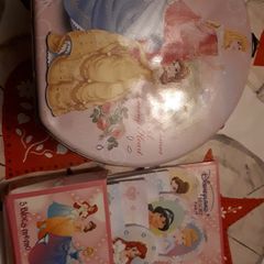 Disney Princess Tin & Memo pads